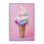 Dripping Pastel Ice Cream, art de la giclée encadrée par Raymond Powers-107873308-111706361