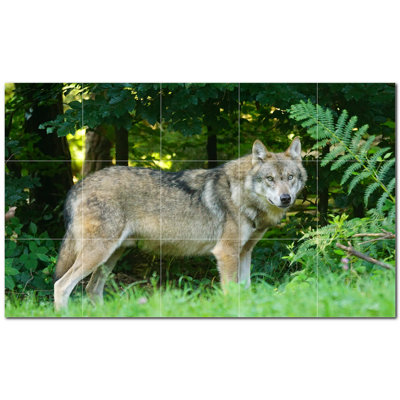4.25'' x 4.25'' Satin Ceramic Decorative Mural