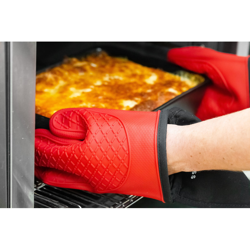 MasterClass Seamless Silicone Double Oven Glove
