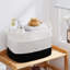  Ensemble de 3 paniers de rangement en corde de coton tissé-672086014