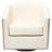 Oscar 29" Wide Tufted Faux Leather Barrel Small Swivel Chair-1427446994