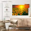 Alvord, coucher de soleil avec tournesols-107502712