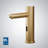 Gold Finish Touchless Automatic Sensor Faucet for Hygienic Bathroom Use