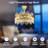 20 Inch Modern Invisible Ceiling Fan with Lights ,Crystal Chandelier Fan 30W LED Fandelier Light with Remote for Living Room Bedroom（Bulbs Included）-1729544250-1729544245