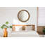 Huldar Glass Flat Wall Mirror