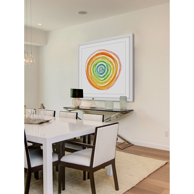 Single Picture Frame Print, 51 x 51cm, White