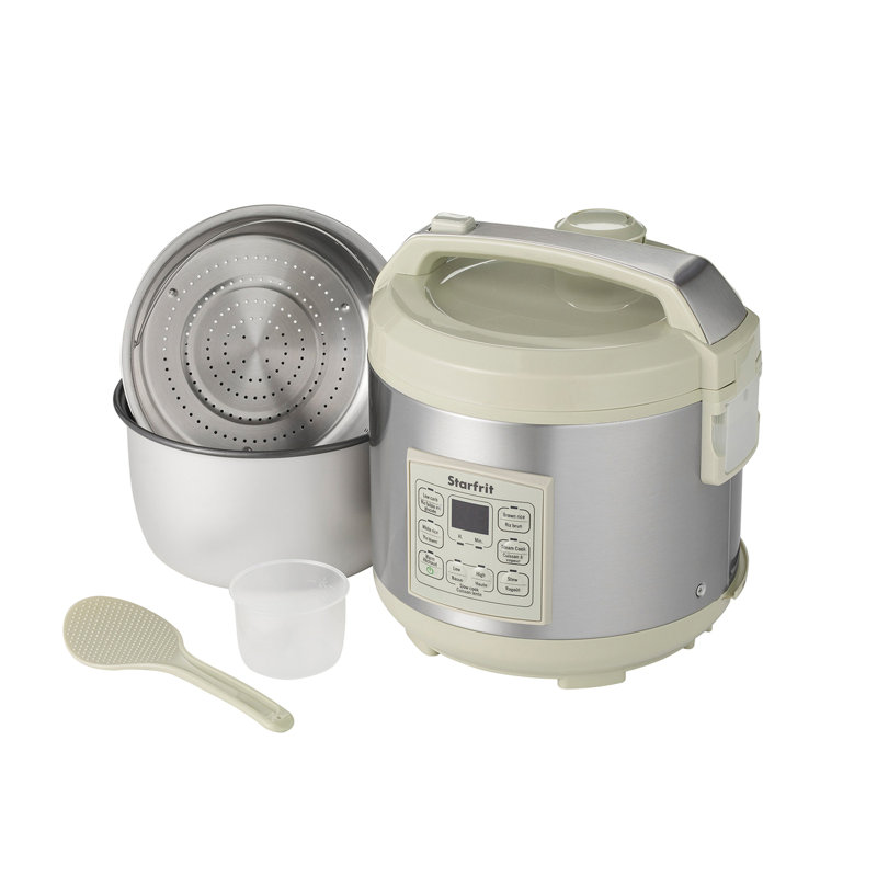 Starfrit 14-Cup 7-Preset Low-Carb Electric Rice Cooker
