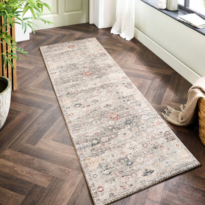 2 pi 7 po Tapis multicolore, antitaches et pour animaux X 9 10, idéal pour les planchers très fréquentés