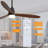 Murlene 60'' Ceiling Fan with Light Kit