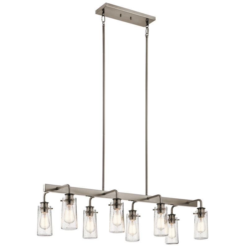 Emest 8 - Light Kitchen Island Pendant, Classic Pewter