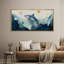 Nautical Animals Dreamy Marine Life, aquarelle abstraite baleine, reproduction d'art sur toile-98042146-111176134