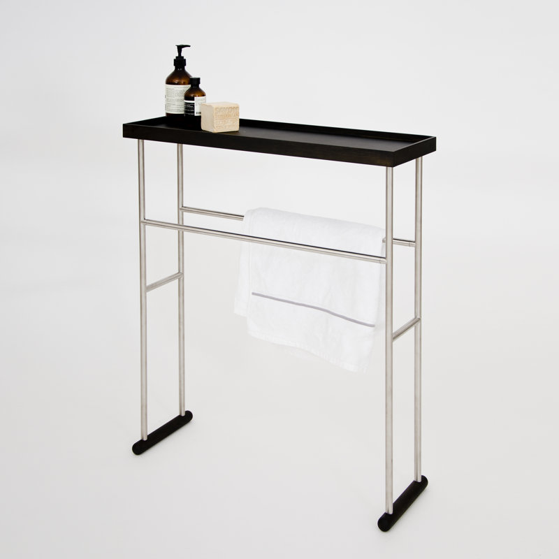 Caddy Towel Rail , Dark Oak