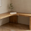 Bureau en bois massif en L Burlywood-1956325028-1956325034