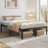 14.5" H Metal Platform Bed Frame with Heavy Duty Steel Slat Support-532846402