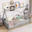 Wood Tent-shaped Floor Bed,Teepee Bed-1426058169-1426058171