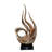 Eclectic Rose Gold Resin Statue Size: 19" x 11" x 36"H