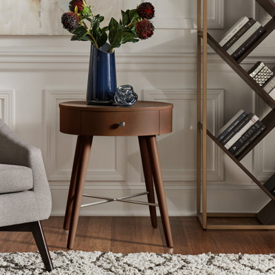 Table de bout avec rangement Lugenia