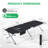 Camping Bed - Camping Folding Bed,Black