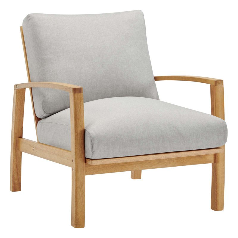 Fauteuil de jardin en bois d'eucalyptus Orlean