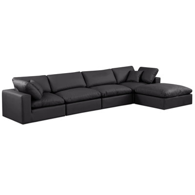 Hunor Upholstered L-Shaped Sectional Reversible