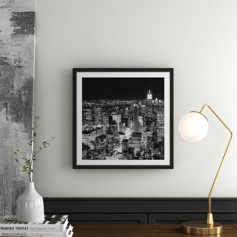 New York Cityscape 3 - Single Picture Frame Print, 51cm H x 51cm W