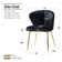 Axia 4 Piece Tufted Velvet Wing Back Side Chair Set