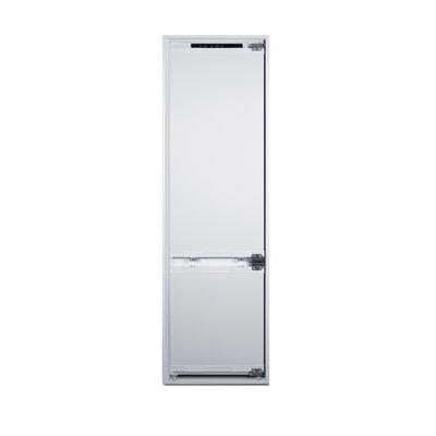 Summit Appliance 24" Wide Fully Integrated Bottom Mount Refrigerator-Freezer (Panel Not Included)
