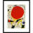 " Le Soliel Rouge (The Red Sun) " by Joan Miro Painting Print-819245711-819245710