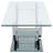 Garrett 2-piece Glass Top Coffee Table Set