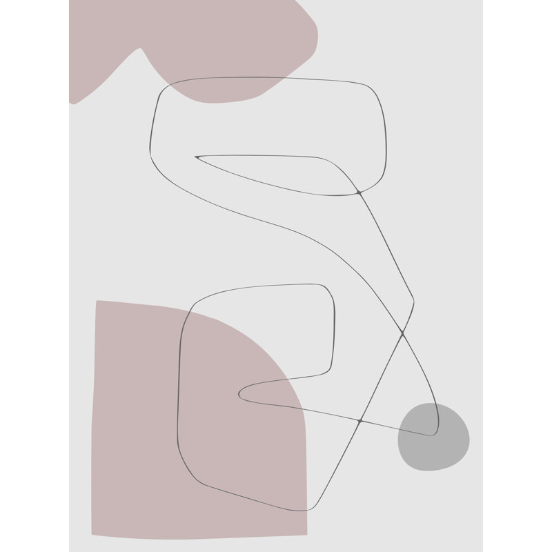 Minimal Concept 3 Print by Angel Estevez, Wrapped Canvas, 32" H x 24" W