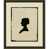 Colonial Silhouette III Print