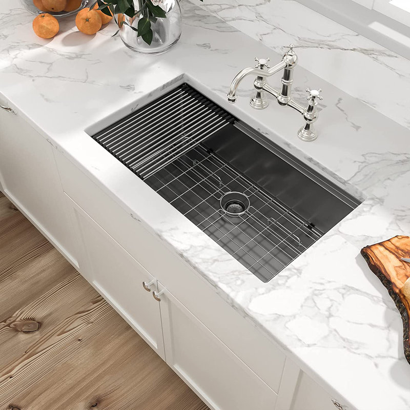 32'' L Single Bowl Stainless Steel Kitchen Sink