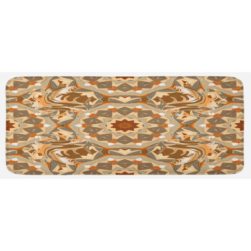Eclectic Synthetic Kitchen Mat