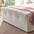 Linen Modern Sleigh King Bed Frame with Side-Lift Storage, No Box Spring Needed, White-1524836366-1524836368