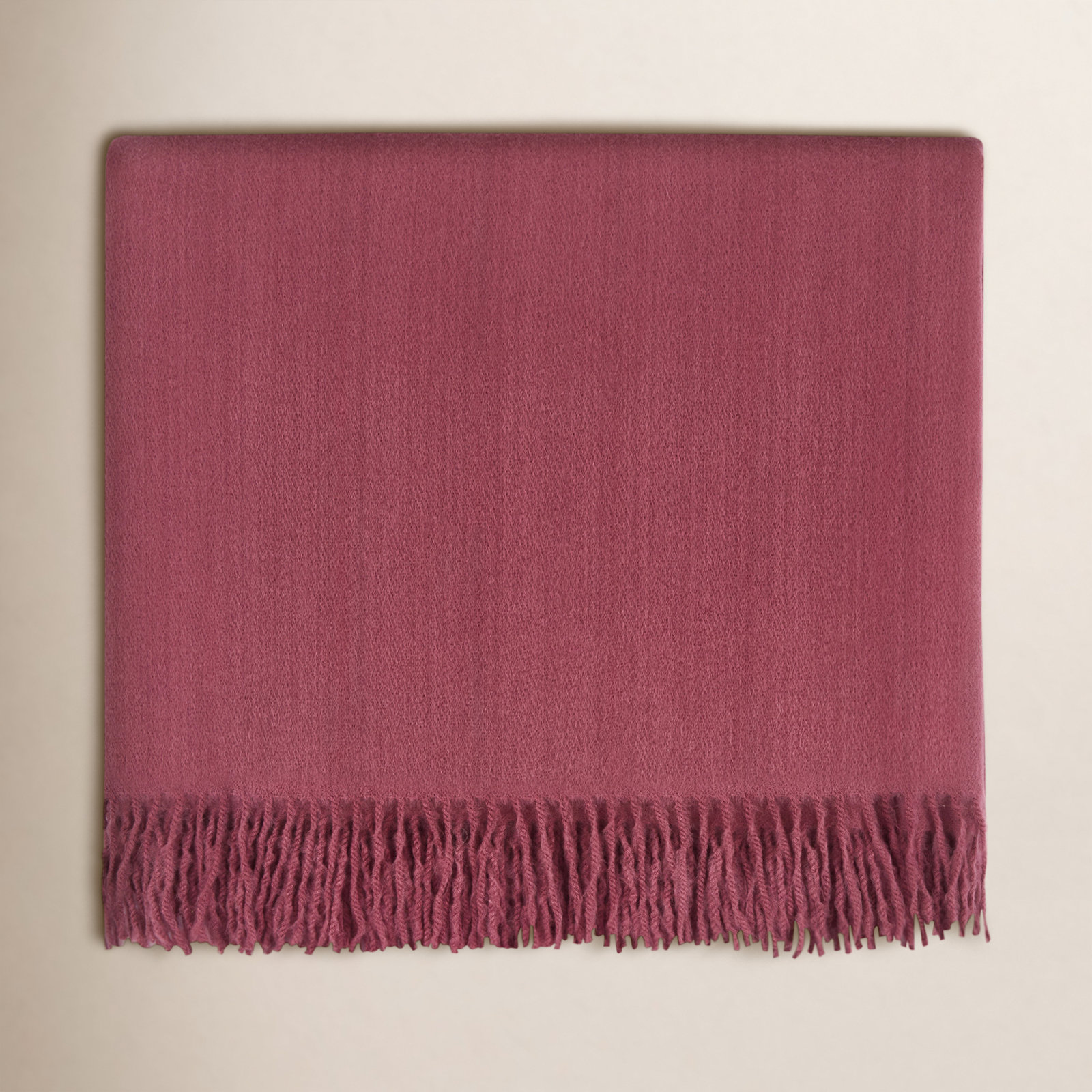 Cascades Machine Woven Throw Blanket, Crushed Berry