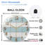 Horloge murale horloge murale 12 po