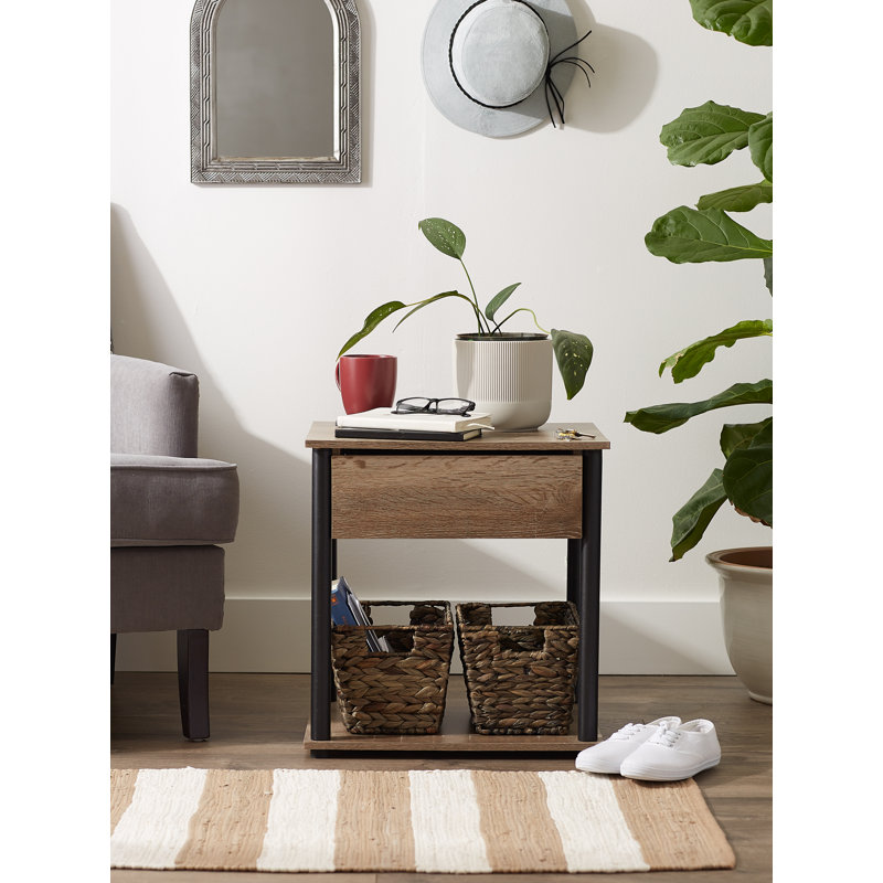 Dovecove Hyacinth Decorative Basket, Gray