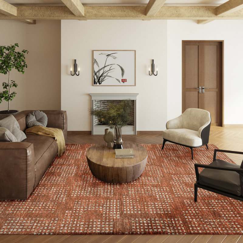 Ilyena Performance Chenille Washable Indoor / Outdoor Rug, Rectangle 8' x 10'