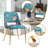 Keevay 18.5'' H Fabric Upholstered Side Chair-2077508199-2077508201