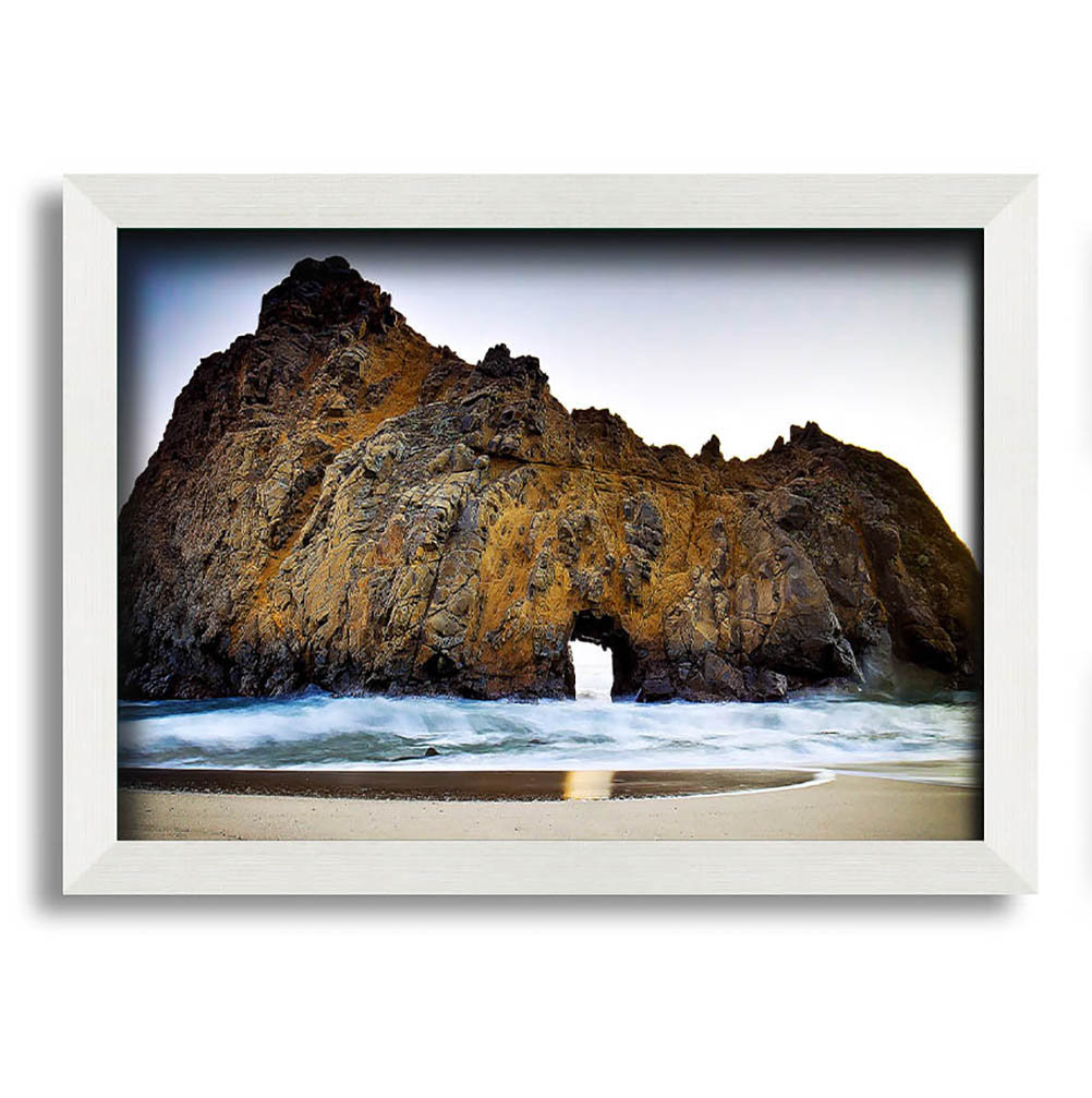 Pfeiffer Beach Gerahmter Druck Wandkunst