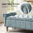 Georgia 58.5'' W  Traditional Classic Storage Bench with Solid Wood Legs and Nailhead Trim-1376251645