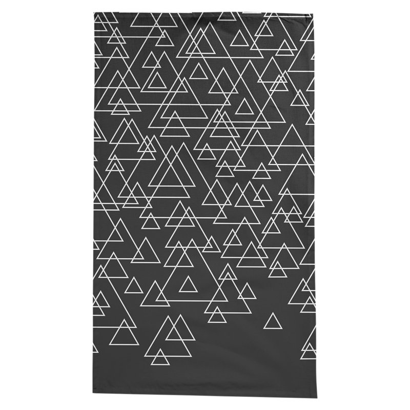 Nappe à triangle dispersé Avicia, Noir