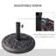9kg Resin Umbrella Base