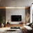 Adjustable Height Metal Body Single Pendant