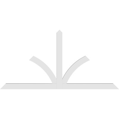 Support pour pignon en PVC de qualité architecturale Richland