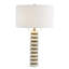 Marble Stack Lamp-White