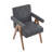 Fabric Dining Armchair-986149158