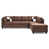Microfibre chocolat