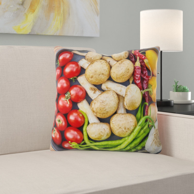 Coussin en tomate