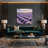 Botanical Lavender Purple Canvas Wall Art-276890353